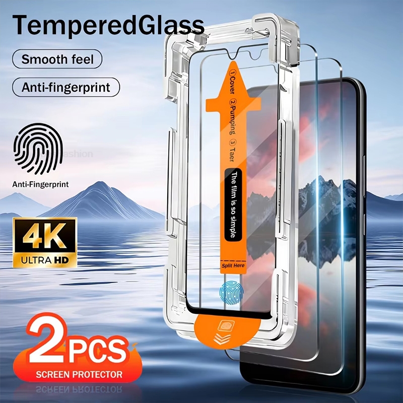 Oneplus Tablet Accessories - 2/4 ชิ้นกระจกนิรภัยป้องกันฝุ่นสำหรับโอเปิ้ล 15R 13R 12R 15