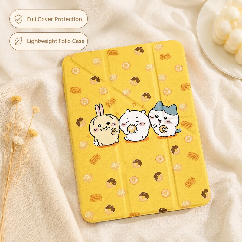 Tablet Cute Accessories - เคสไอแพดลายอนิเมะชิอิคาวะ สำหรับ iPad Mini 7 Mini