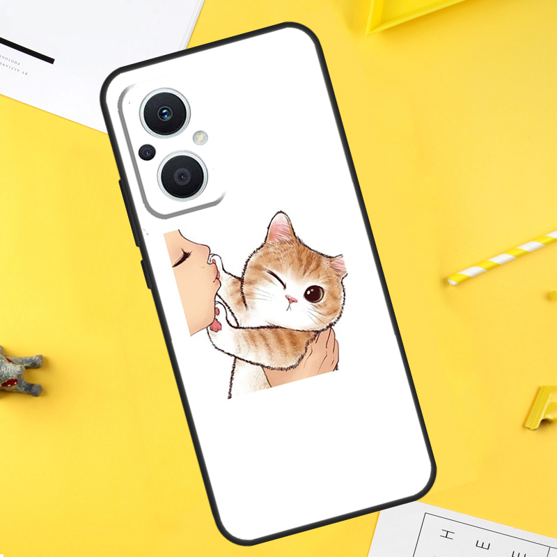 เคสการ์ตูนลูกแมวน่ารัก Kiss Ca - Oppo Reno 12 บทวิจารณ์และราคา