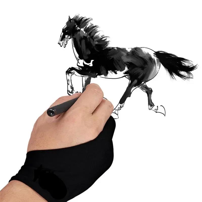 ถุงมือวาดสองนิ้วปาล์ม Anti-tou - Drawing Glove Artist บทวิจารณ์และราคา