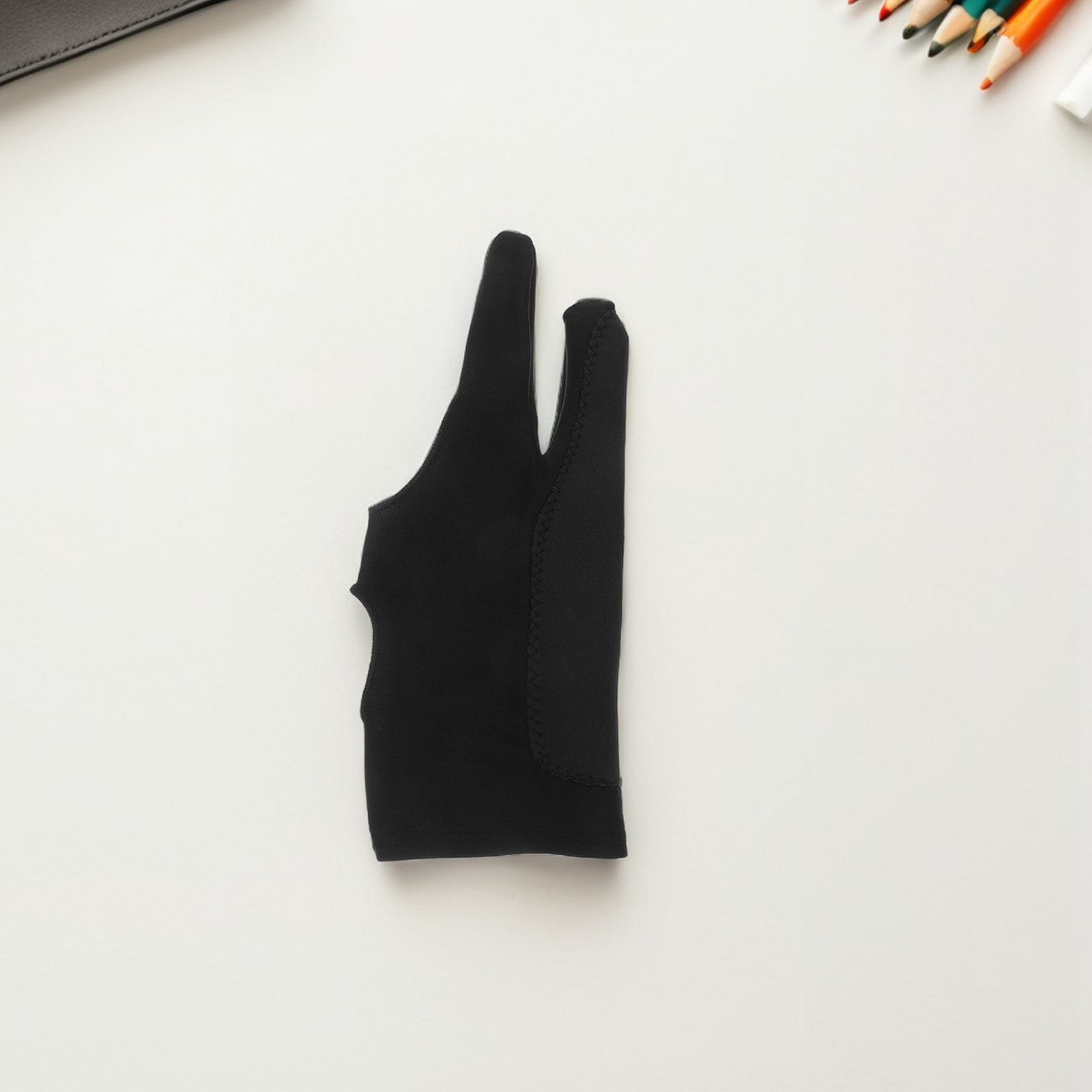 ถุงมือวาดภาพสองนิ้ว 1 คู่ ถุงม - Drawing Glove Artist บทวิจารณ์และราคา