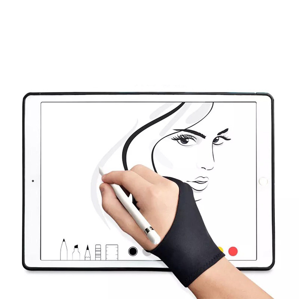 ถุงมือสองนิ้วสำหรับศิลปิน 4 ชิ - Drawing Glove Artist บทวิจารณ์และราคา