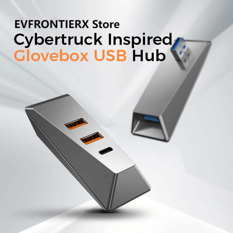 ฮับข้อมูลสำหรับช่องเก็บของในรถ - Usb Hub Type C บทวิจารณ์และราคา